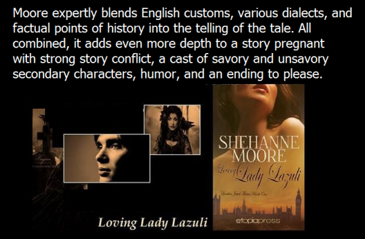 Ann Field's review of Loving Lady Lazuli